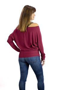 Burgundy Nursing T-Shawl ™