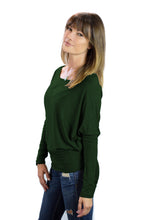 Load image into Gallery viewer, Hunter Green Nursing T-Shawl ™