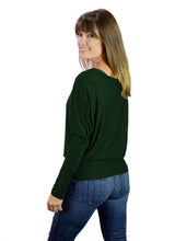 Load image into Gallery viewer, Hunter Green Nursing T-Shawl ™